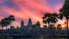 Angkor Wat Sunrise moment, Siem Reap